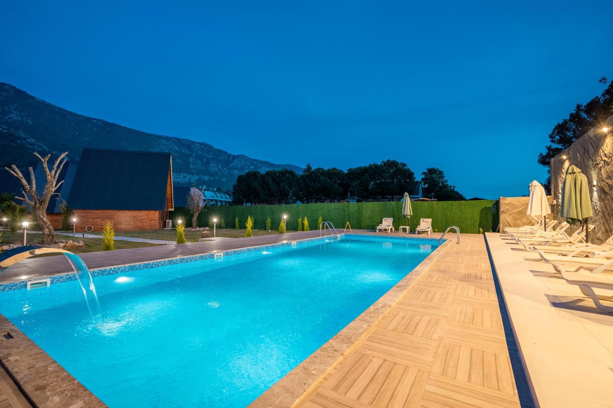 Karaoez Sapphire Bungalows Kumluca Екстер'єр фото