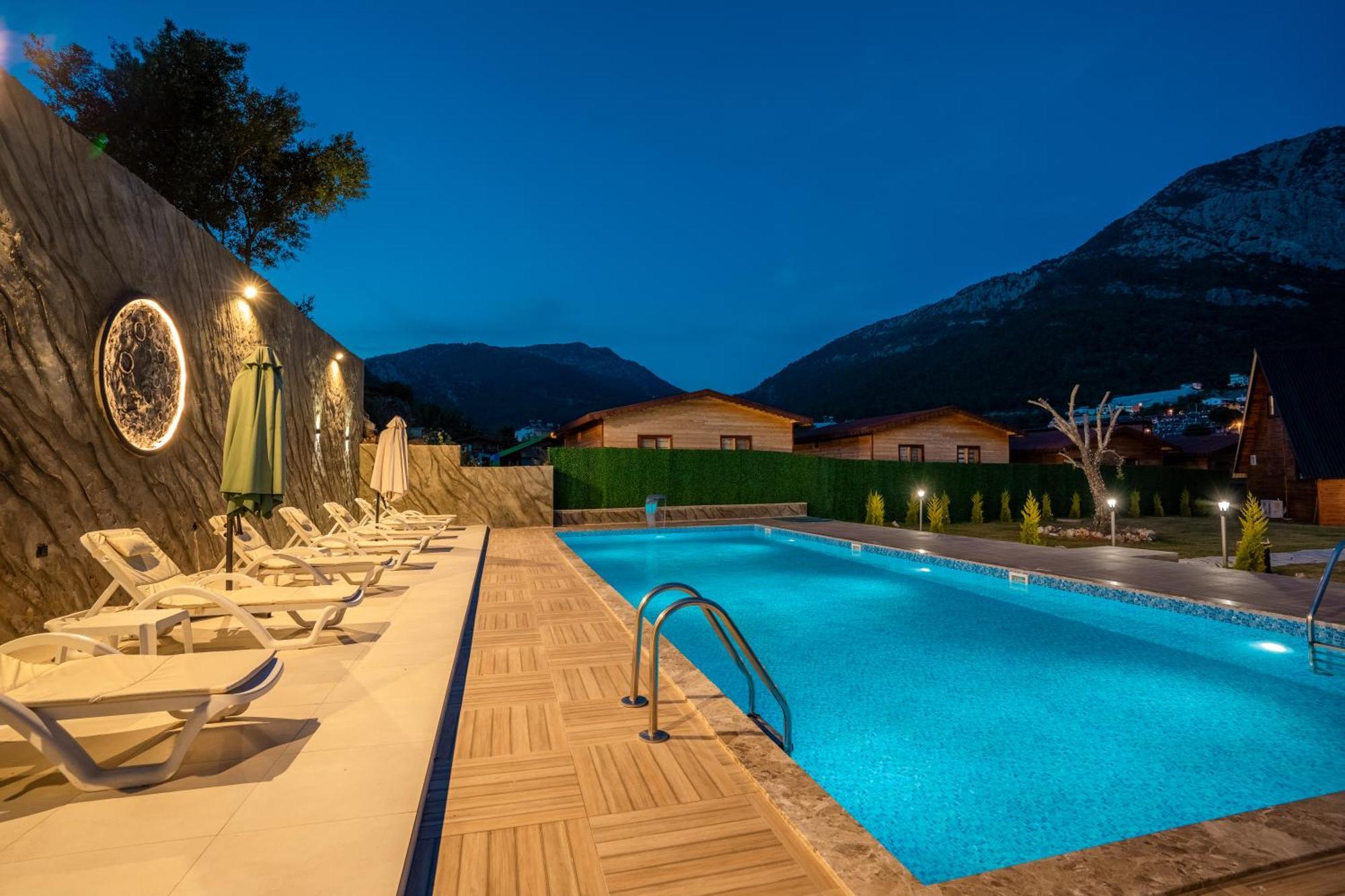 Karaoez Sapphire Bungalows Kumluca Екстер'єр фото