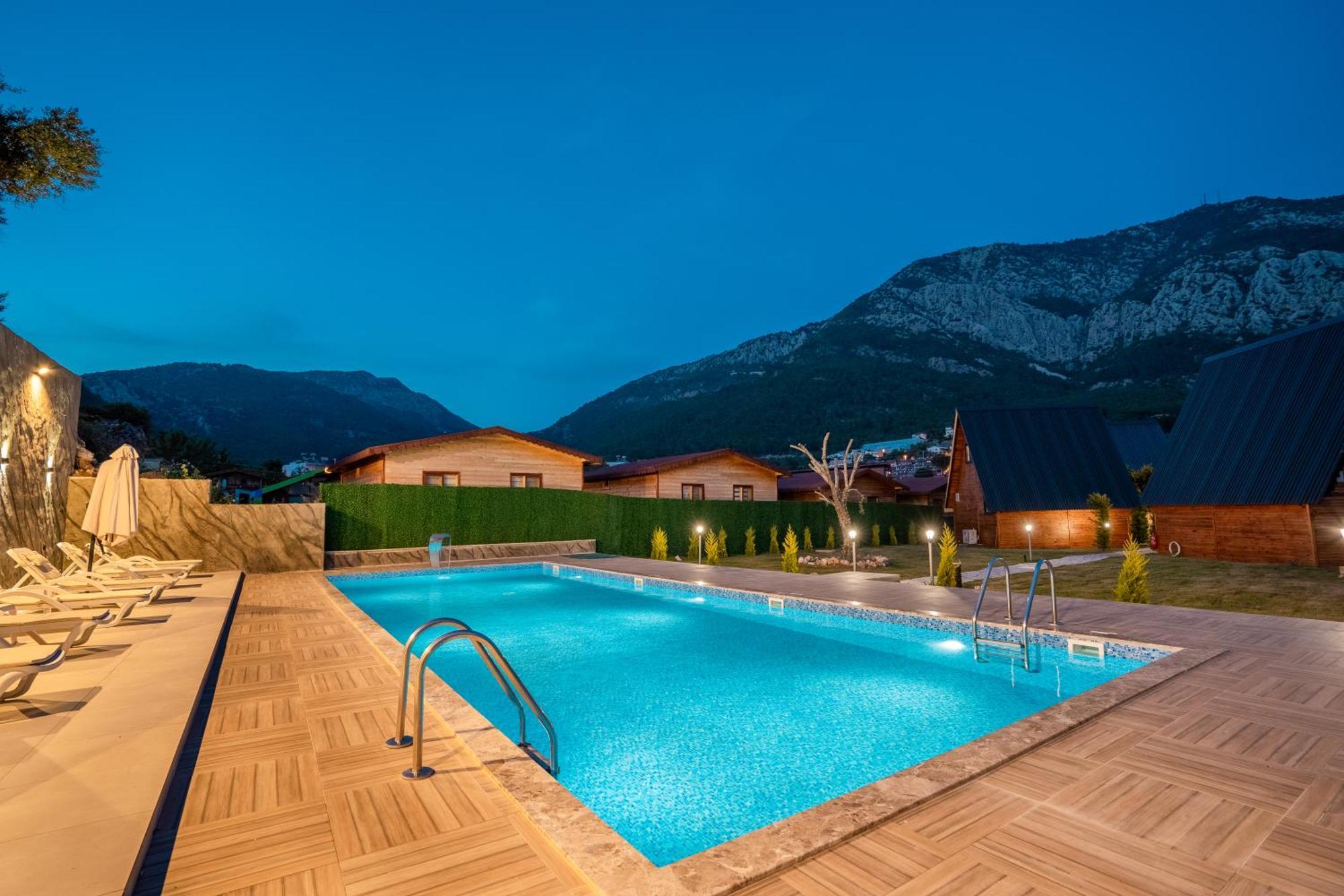 Karaoez Sapphire Bungalows Kumluca Екстер'єр фото